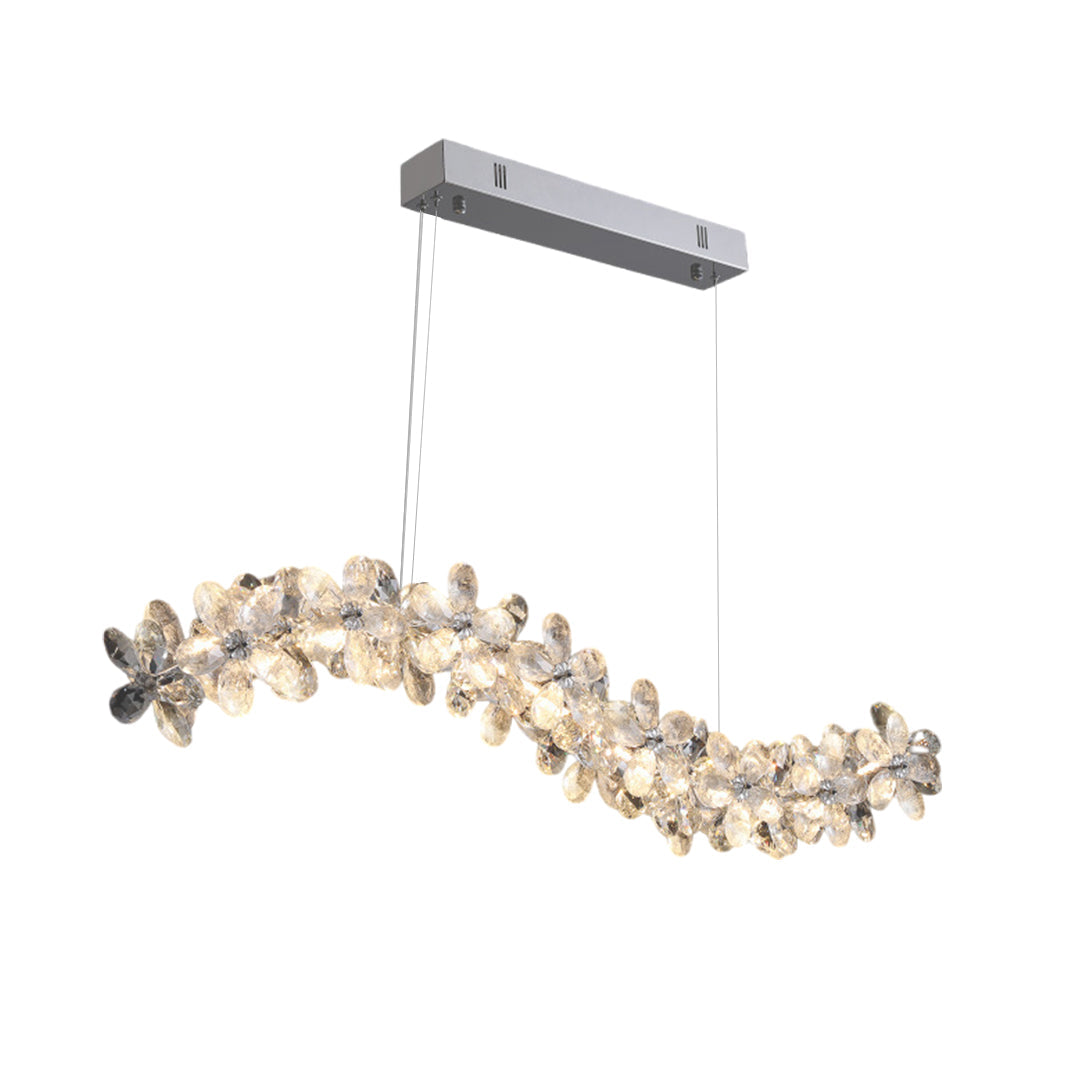 Dining Room Crystal Chandelier French Flower Art Chandelier