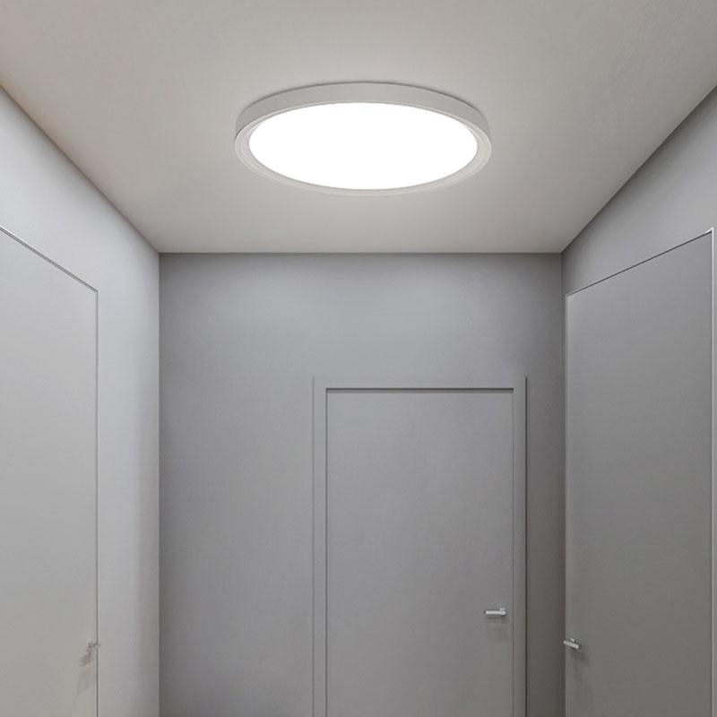 Black/White Nordic Industrial Flush Mount Ceiling Lights