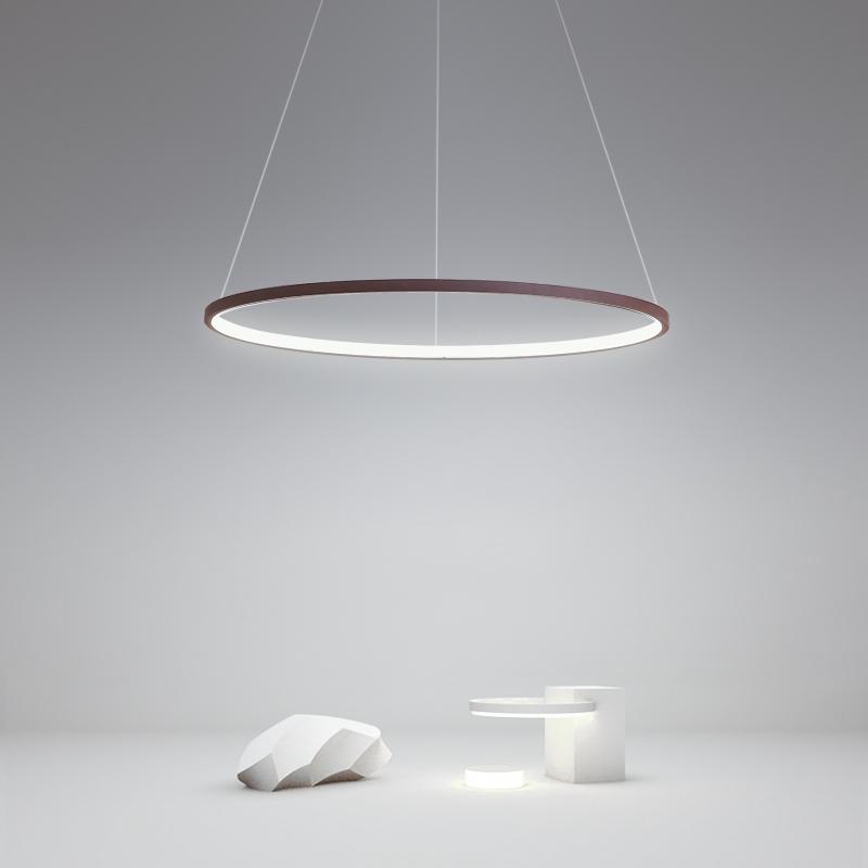 Circle Linear Modern Chandelier Ceiling Lights