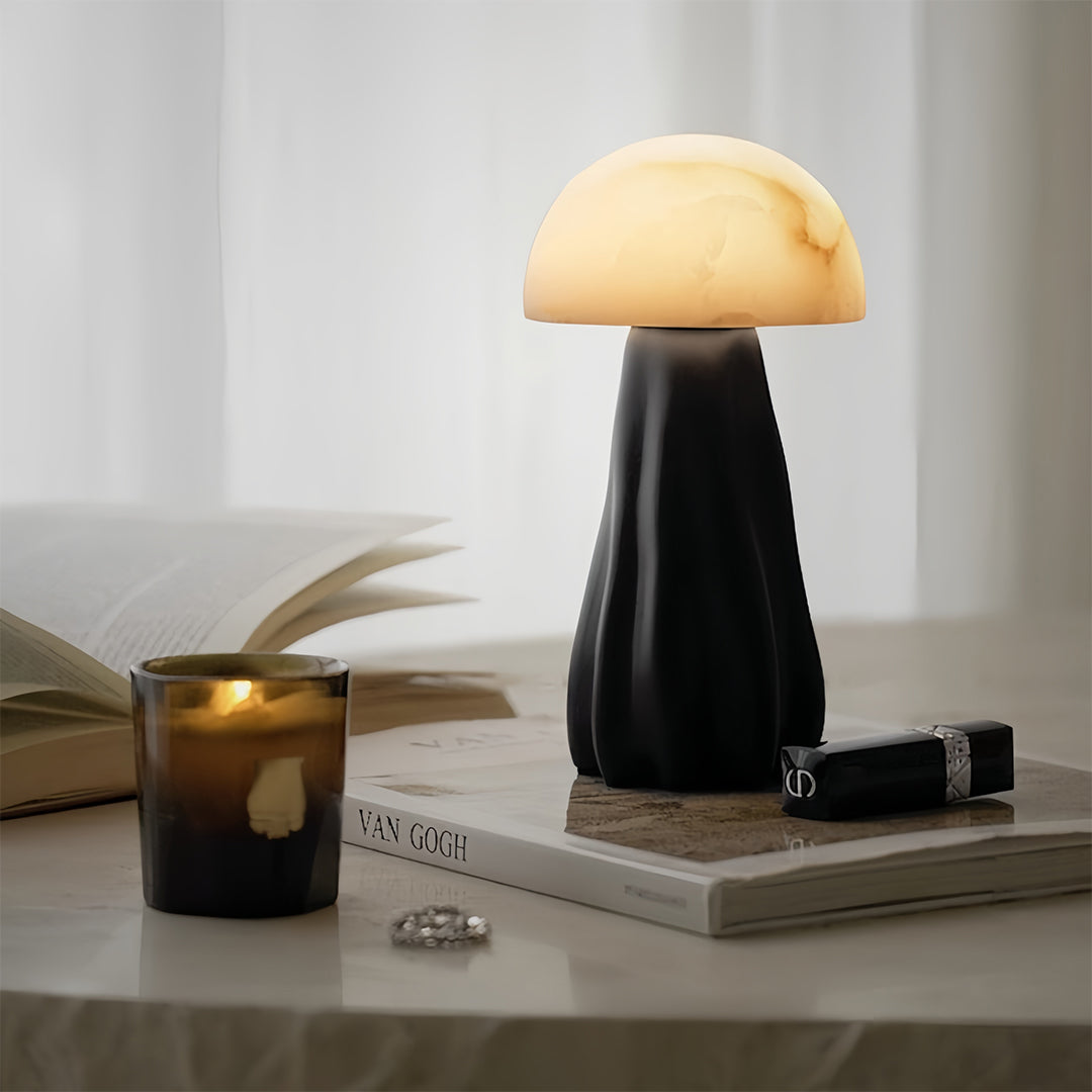 Table Mushroom Lamps Nordic Resin LED Unique Atmosphere Lamp