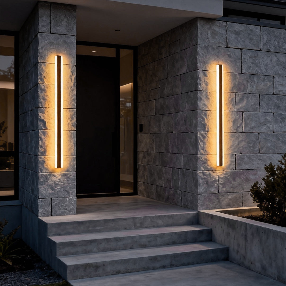 RGB Wall Light Modern Linear Waterproof LED Metal Light