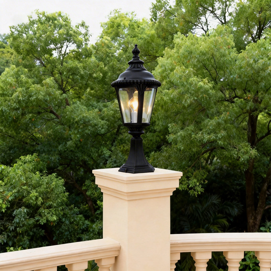 Fence Pillar Lights Waterproof Outdoor Exterior Column Head Lamp