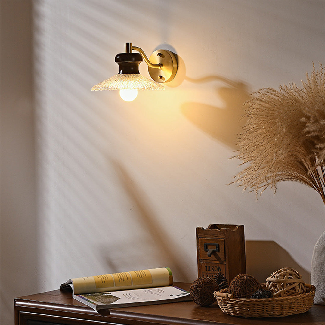 Retro Wall Lights South Seas Style Brass Wall Lamp