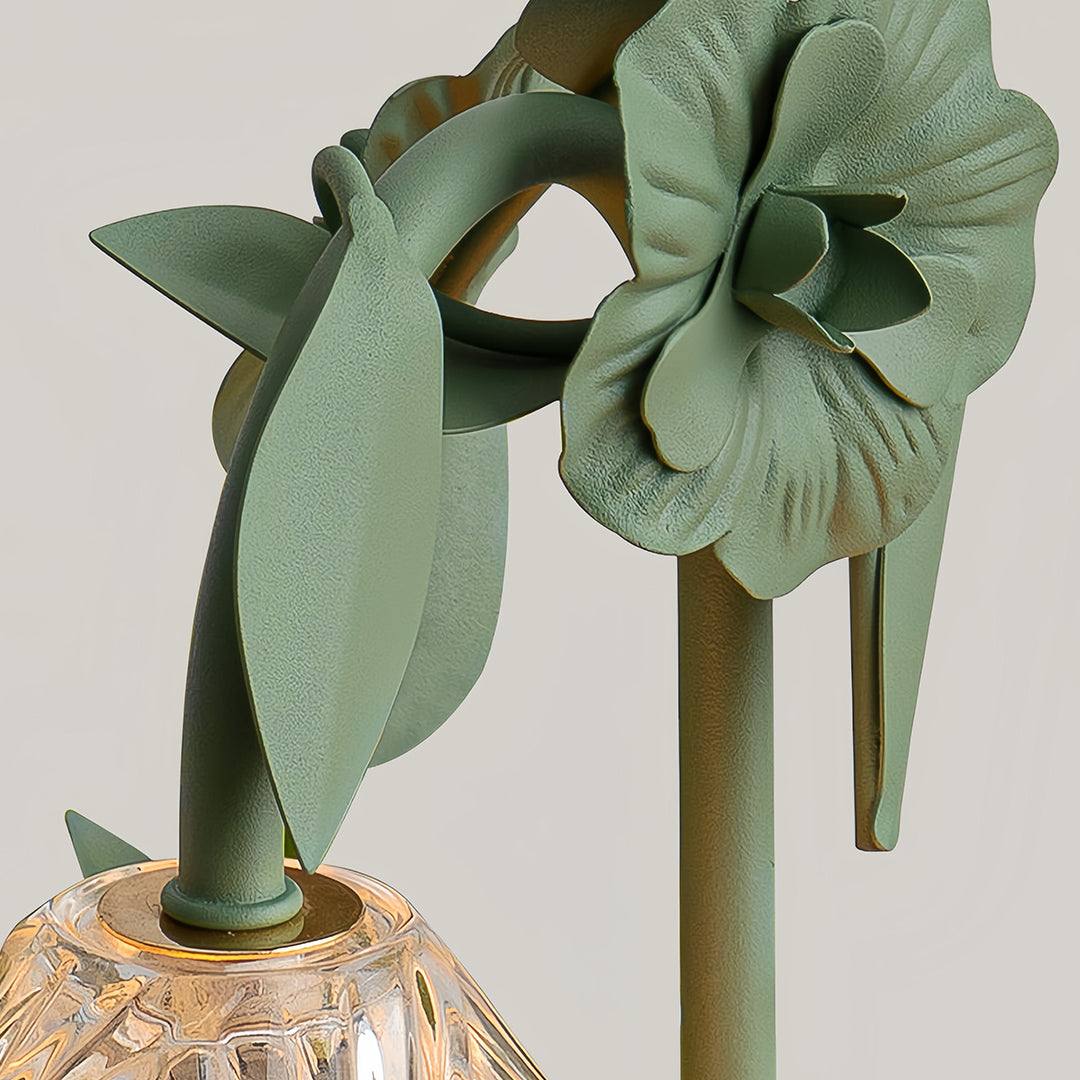 Melt Table Lamp Fireless Scented Flower Elegant Night Light