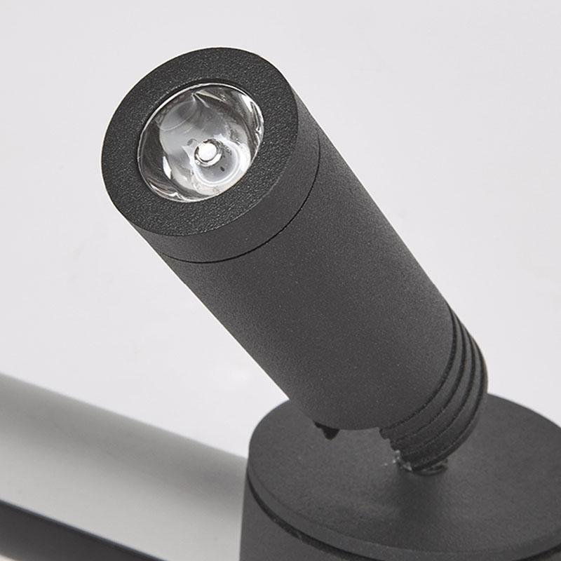 Modern LED Bar Lights Flush Mount Ceiling Lights with Spotlight