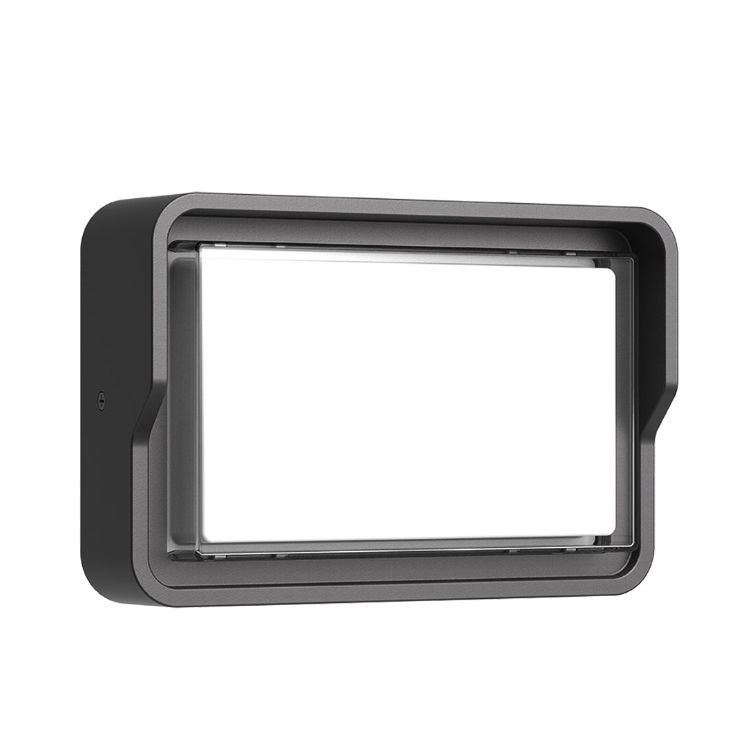 Square Outdoor Wall Light Minimalist LED Waterproof Ambient