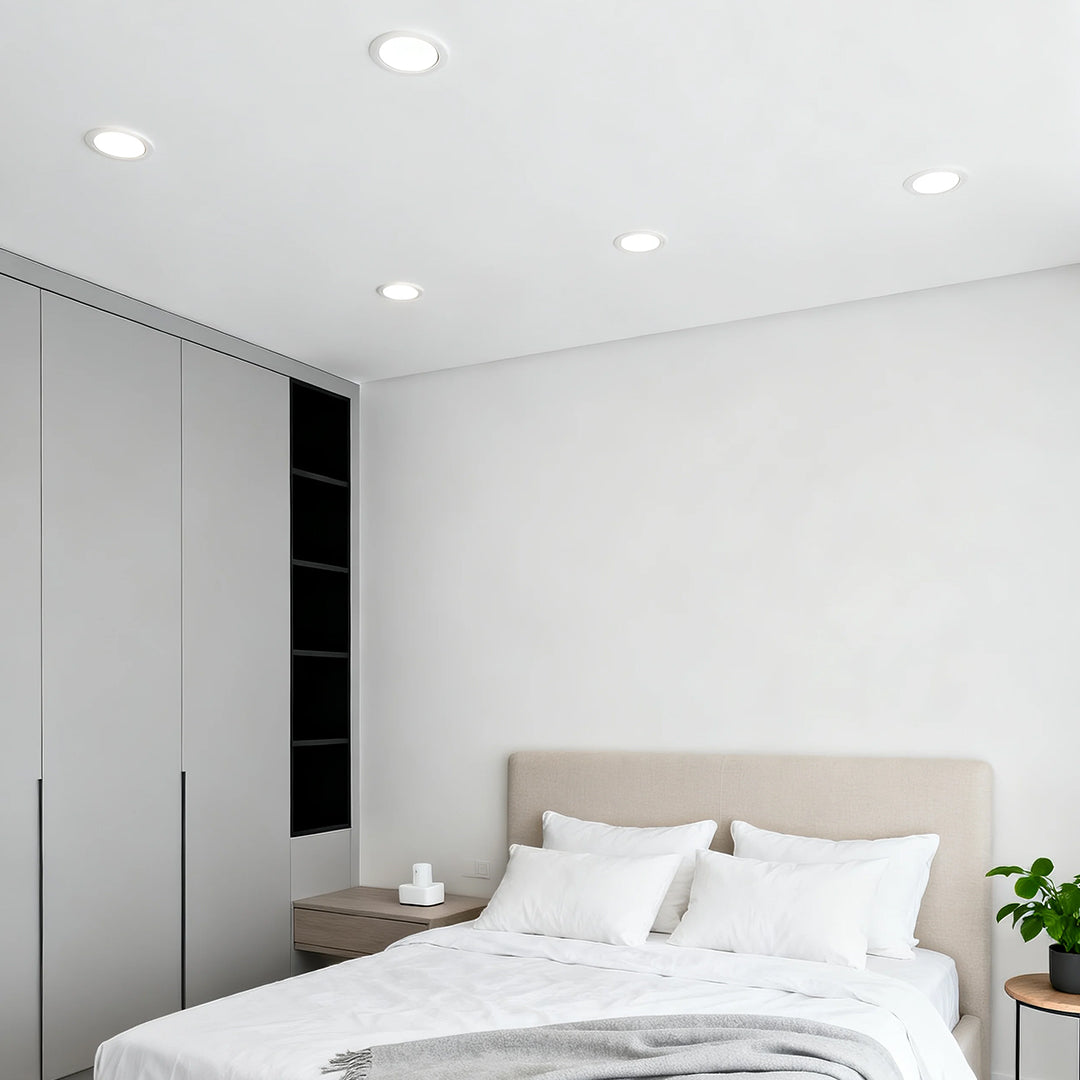 4-PCS Accent Spotlight Ultra-Thin Recessed Minimalist Anti-Glare Light