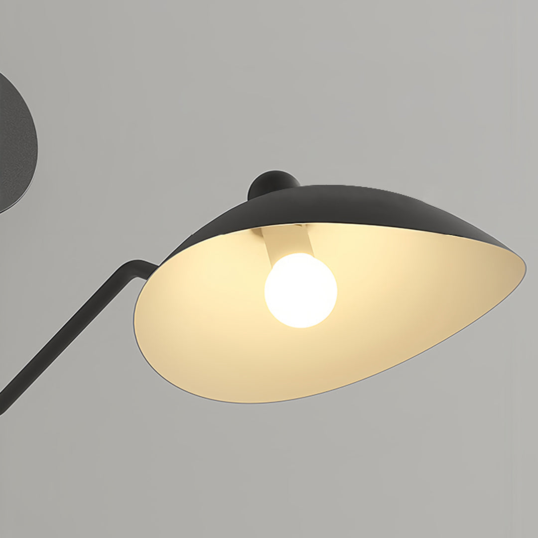 Swing Arm Wall Light Contemporary Industrial wide-spectrum Lamp