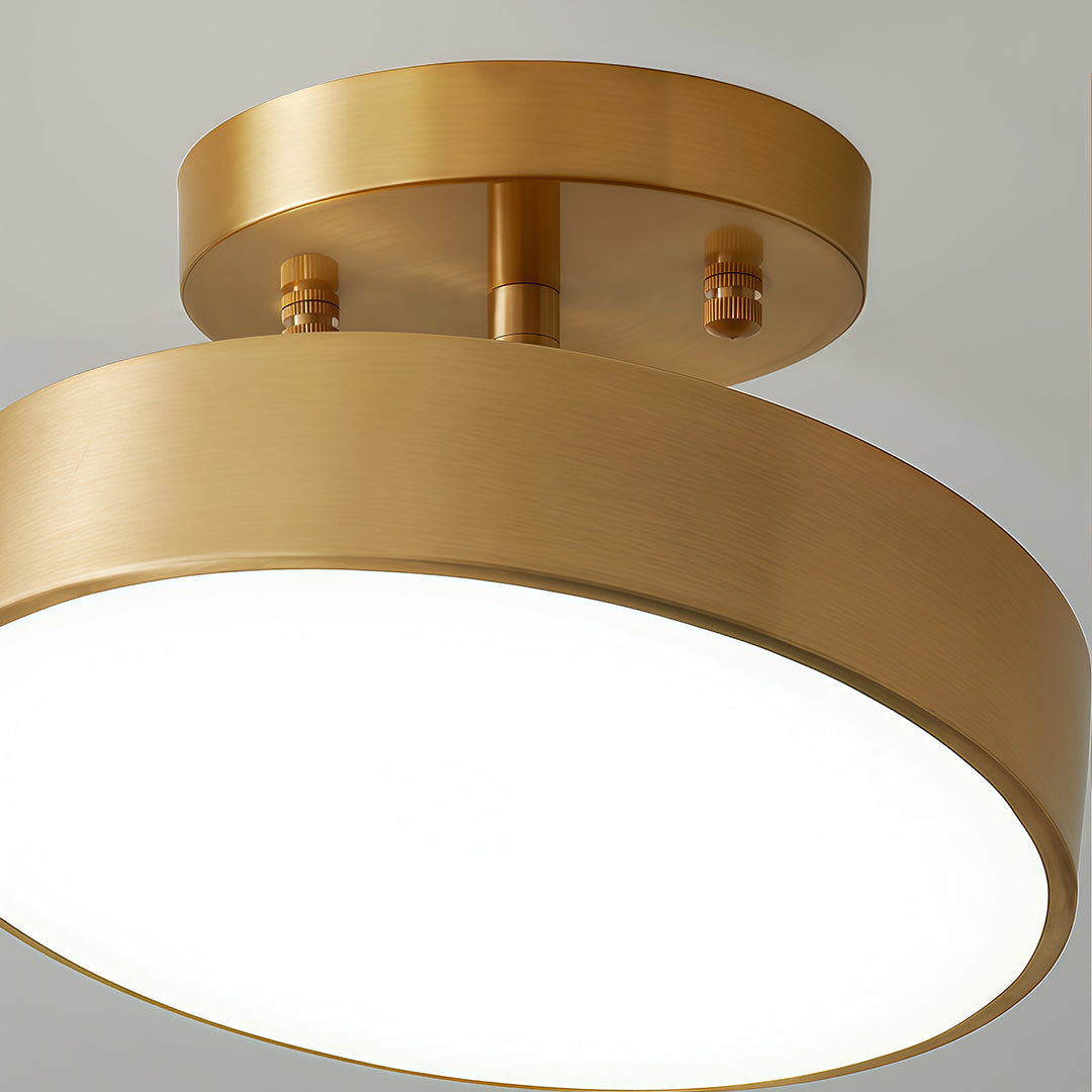 Adjustable LED Ceiling Lights Nordic Style Copper LED Light