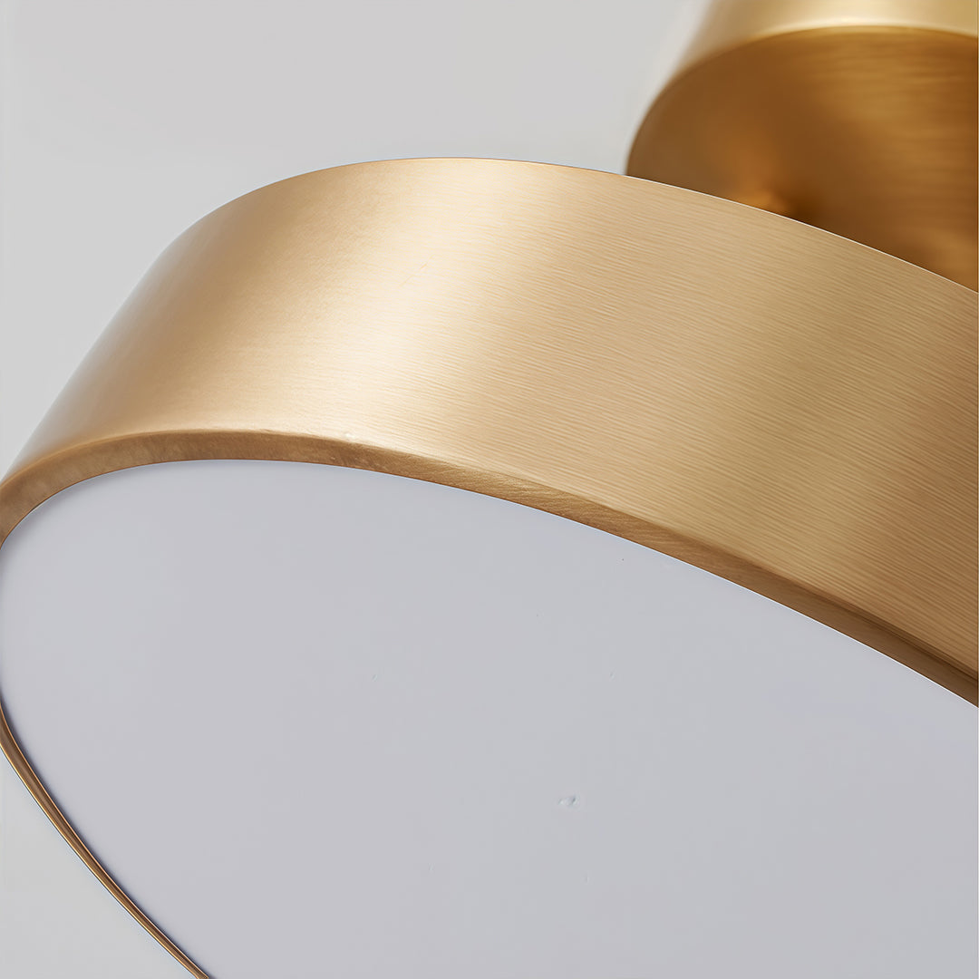 Adjustable LED Ceiling Lights Nordic Style Copper LED Light