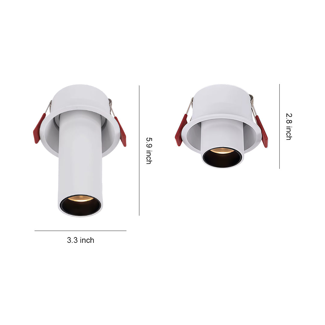 Indoor LED Spotlights Long-Tube Recessed Anti-Glare Light