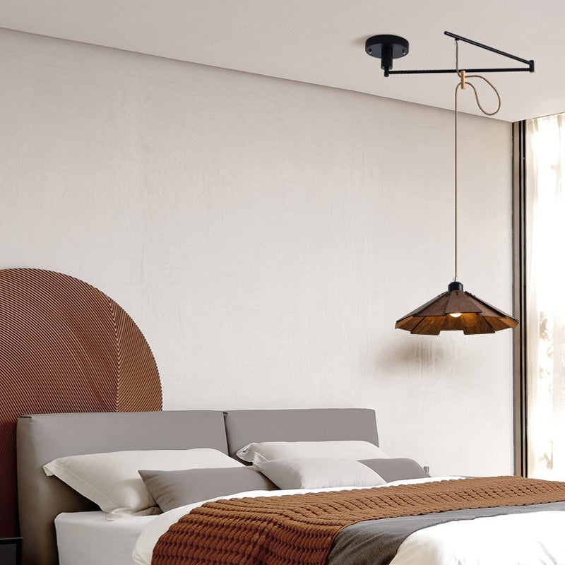 Adjustable Pendant Light Fixtures Dimmable Swing Arm Light