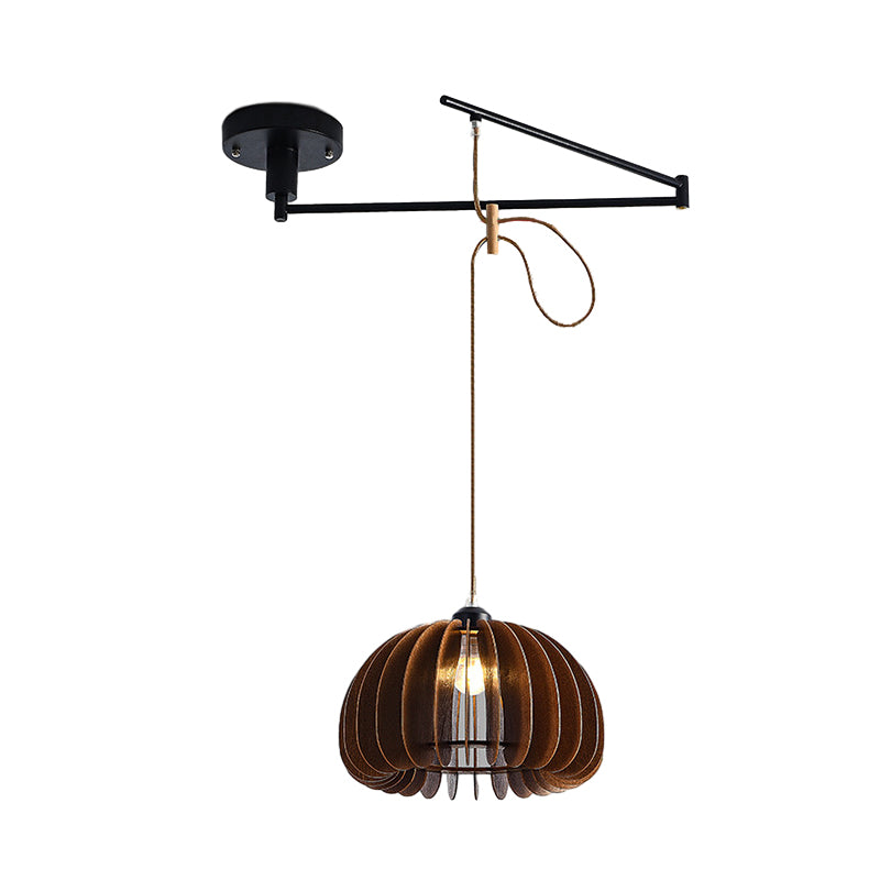 Adjustable Pendant Light Fixtures Dimmable Swing Arm Light