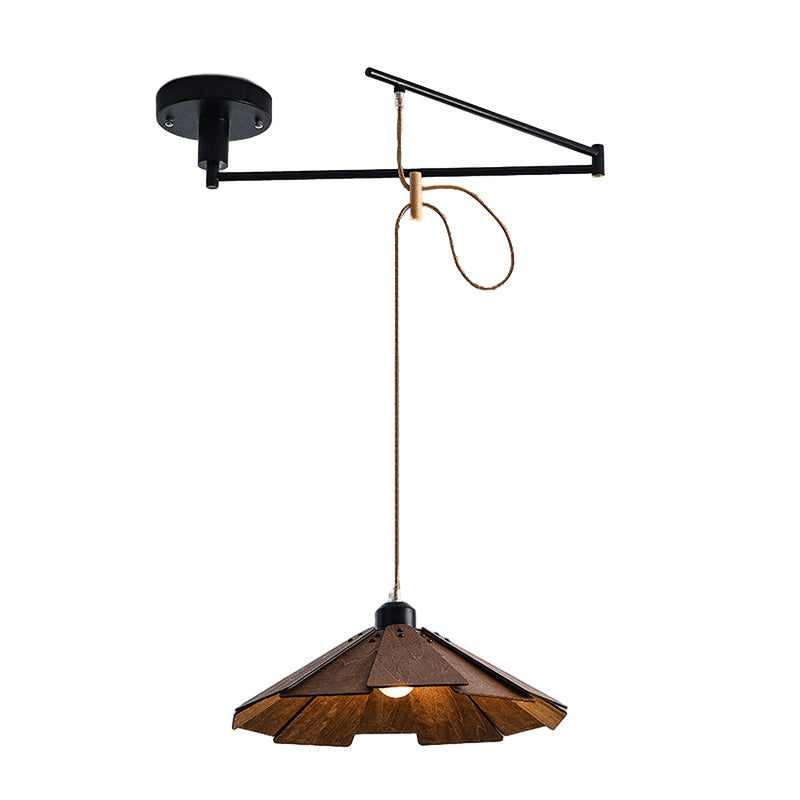Adjustable Pendant Light Fixtures Dimmable Swing Arm Light