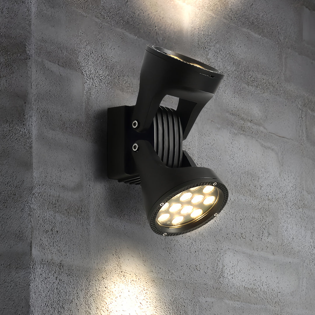 Two Light Wall Sconce Outdoor Waterproof LED Light