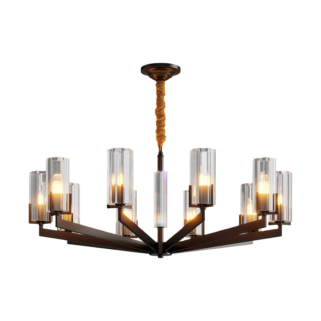 Candle Chandeliers American-Style Luxury Ceiling Light
