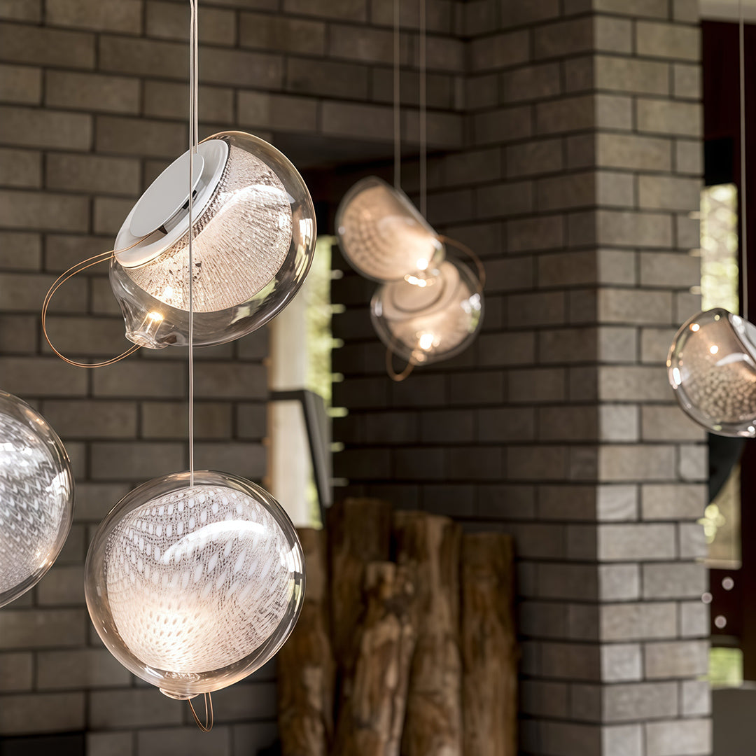 Jellyfish Pendant Light Nordic Luxury Glass Ceiling Light