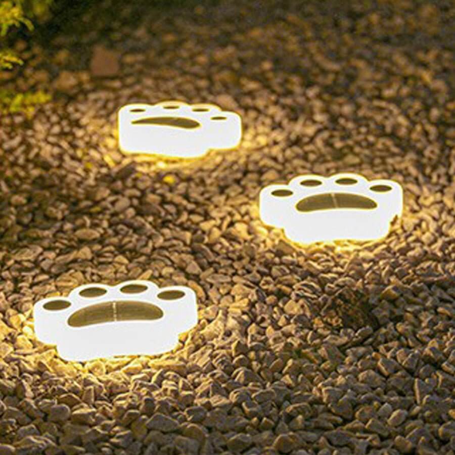 Animal Paw Step Stairs Light Modern Solar-Powered Lights