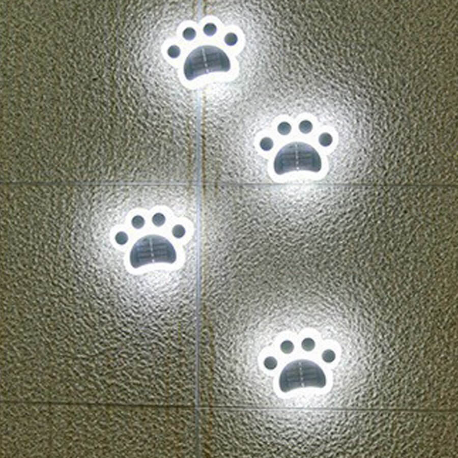 Animal Paw Step Stairs Light Modern Solar-Powered Lights