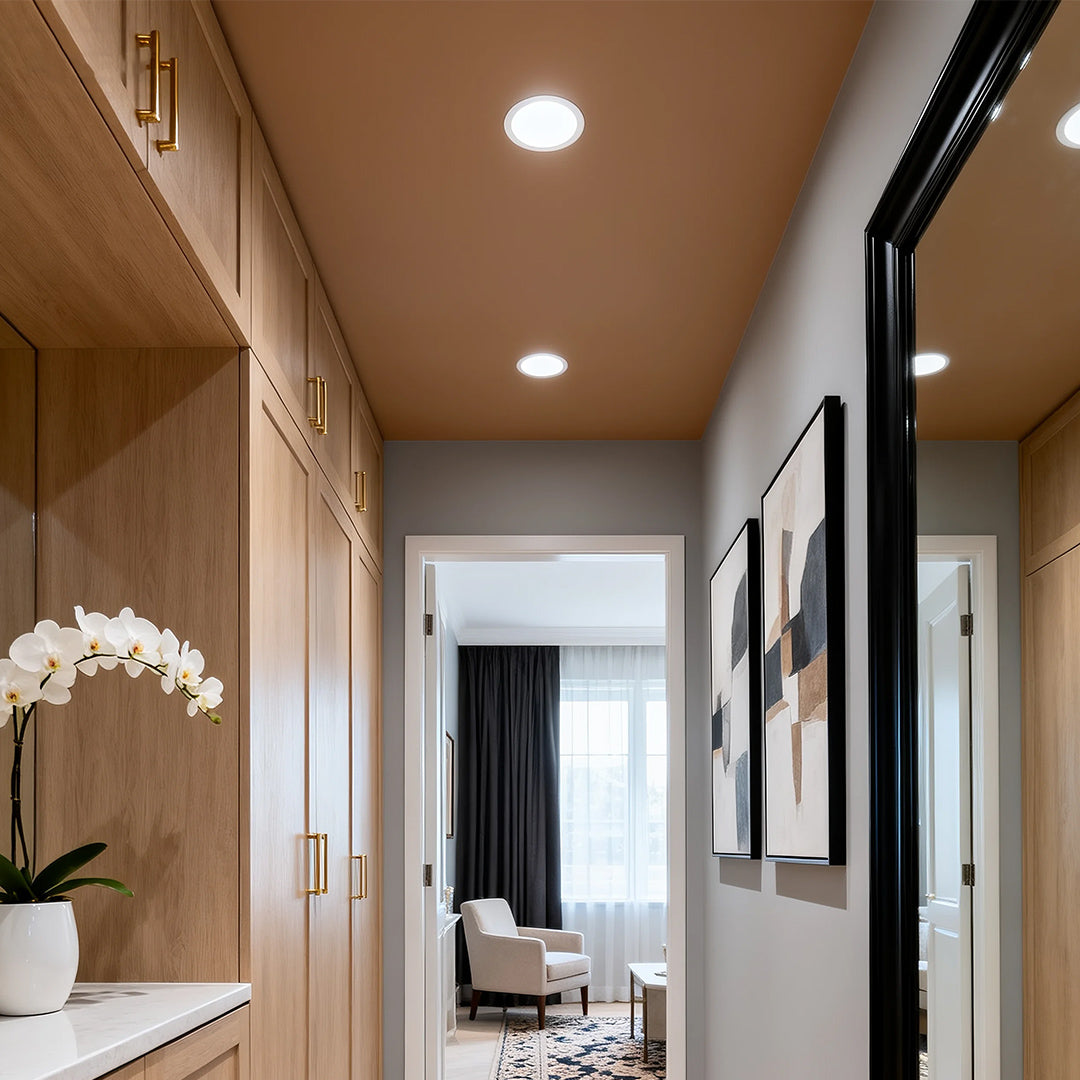 Anti Glare Downlights Aluminum for Home Waterproof Recessed LED Light