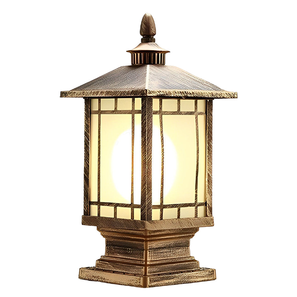 Street Light Pillar Retro Creative Waterproof Modern Outdoor Light