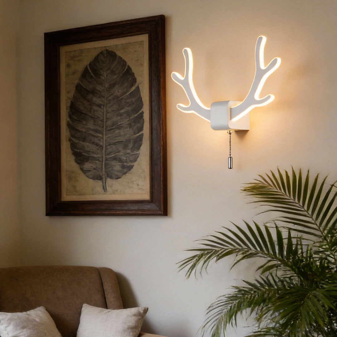 Antler Wall Sconce Light Modern Creativity Iron LED Lamp