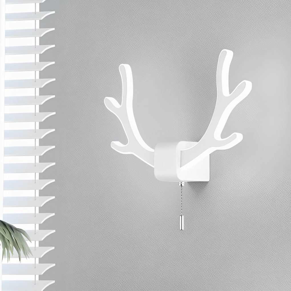 Antler Wall Sconce Light Modern Creativity Iron LED Lamp