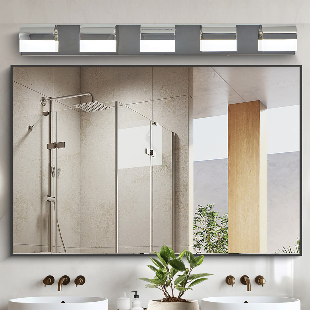 Black Vanity Lighting for Bathroom Makeup Mirror Light