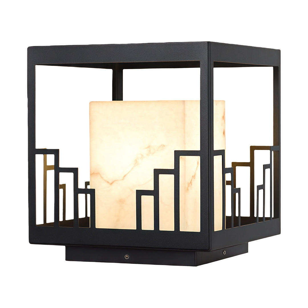 Outdoor Pillar Light Minimalist Waterproof Metal Light