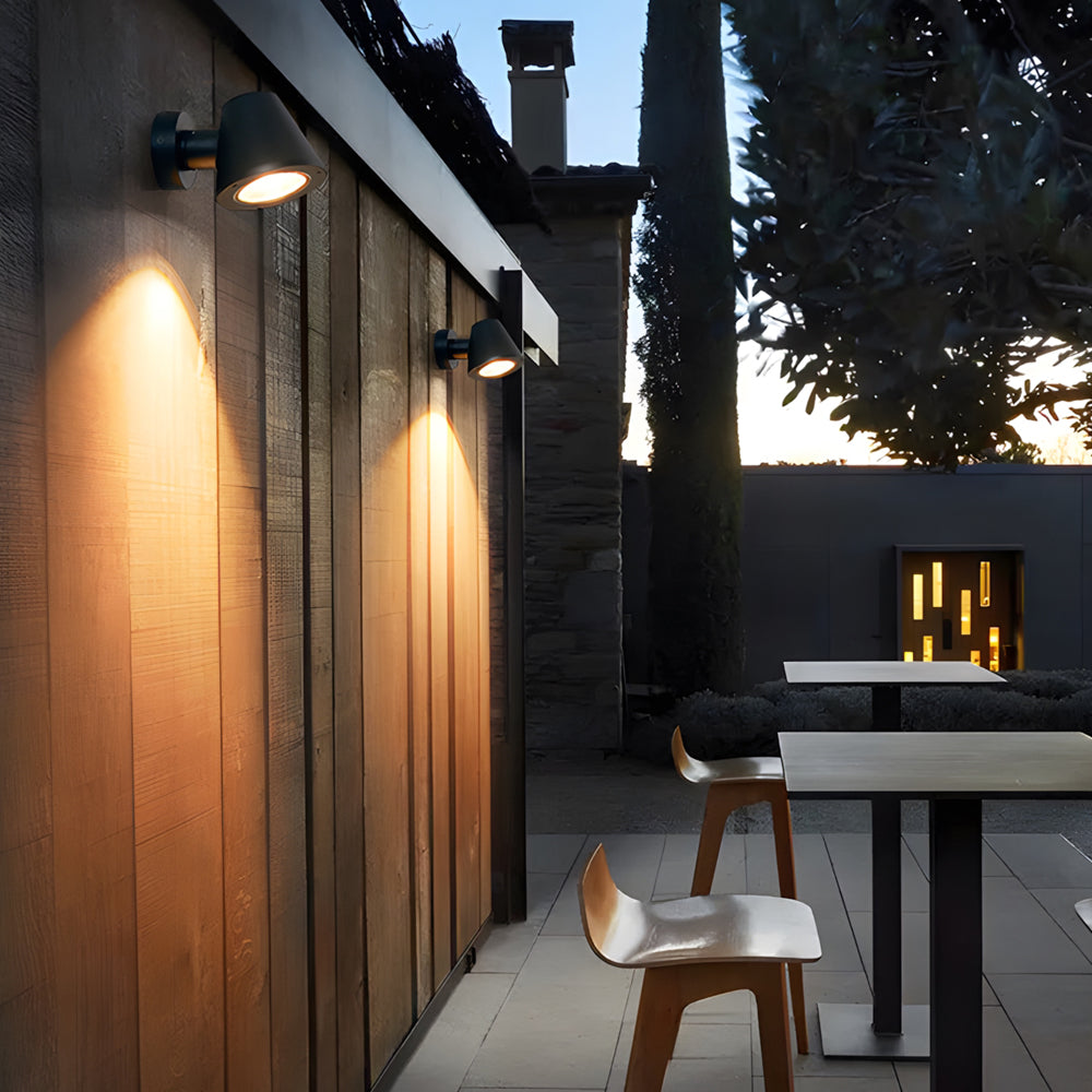 Waterproof Wall Spot Light LED Aluminum for Long-Range Illumination