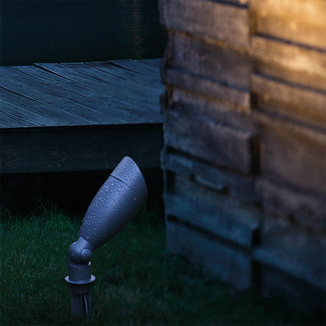 LED Outdoor Spike Spotlight Minimalist Accent Lighting Garden Lights