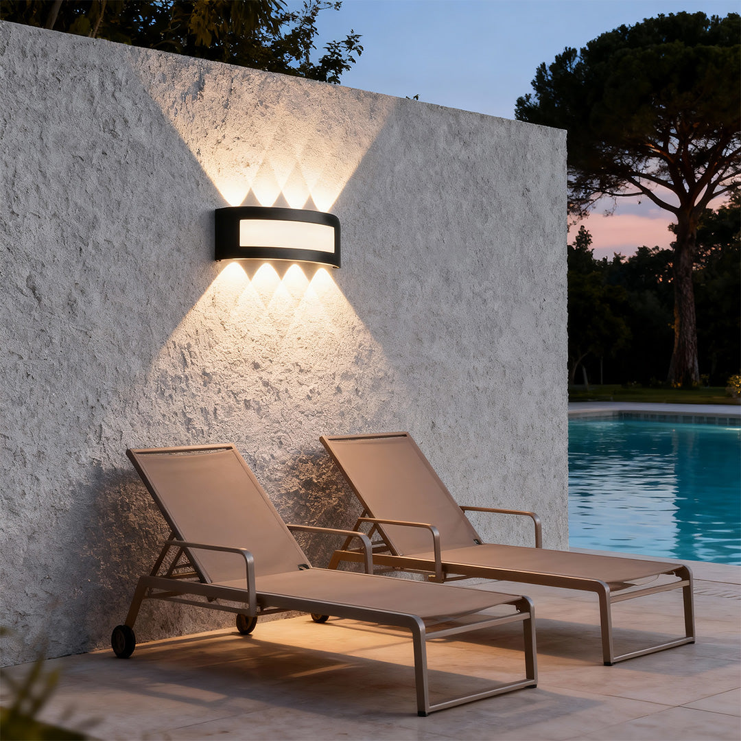 Up down Wall Lights European-Style Outdoor Waterproof Lamp