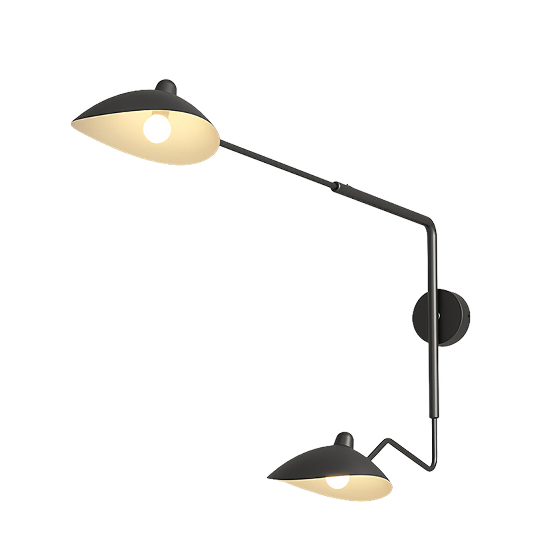 Swing Arm Wall Light Contemporary Industrial wide-spectrum Lamp