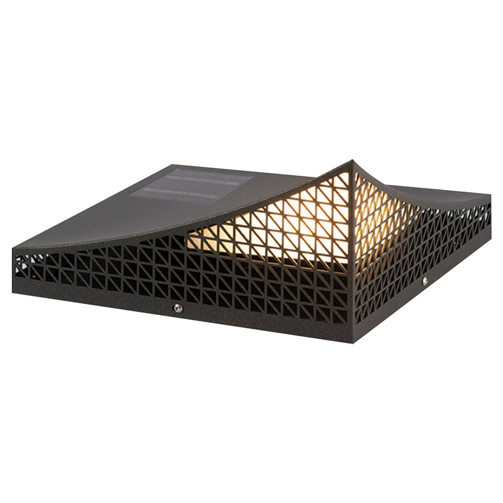 Curved Landscape Light Industrial Grid-Design Landscape Light