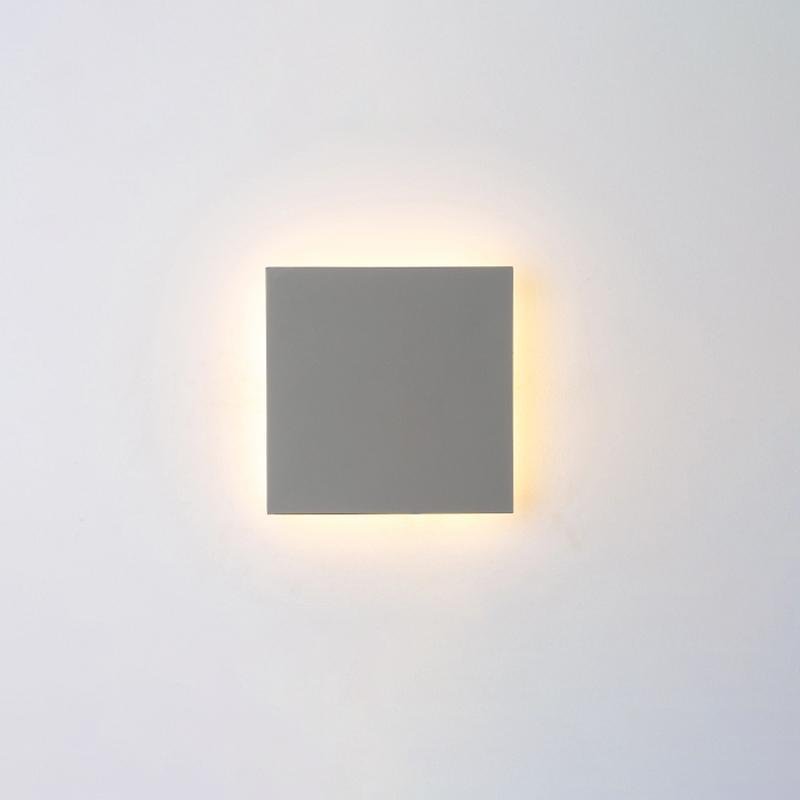 Backlit Wall Light Modern Waterproof Outdoor Light