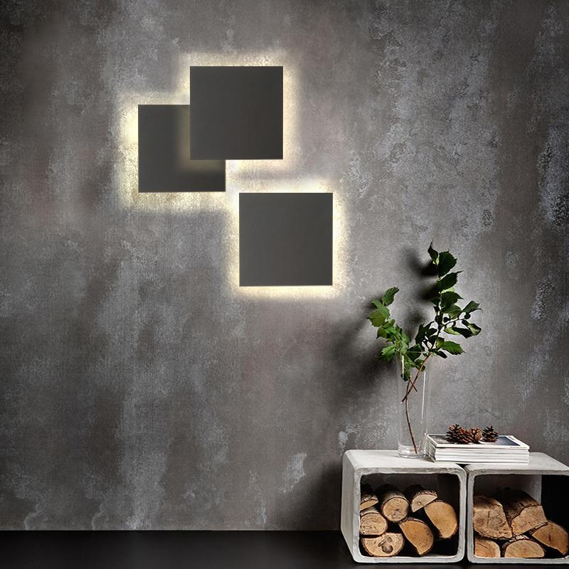 Backlit Wall Light Modern Waterproof Outdoor Light