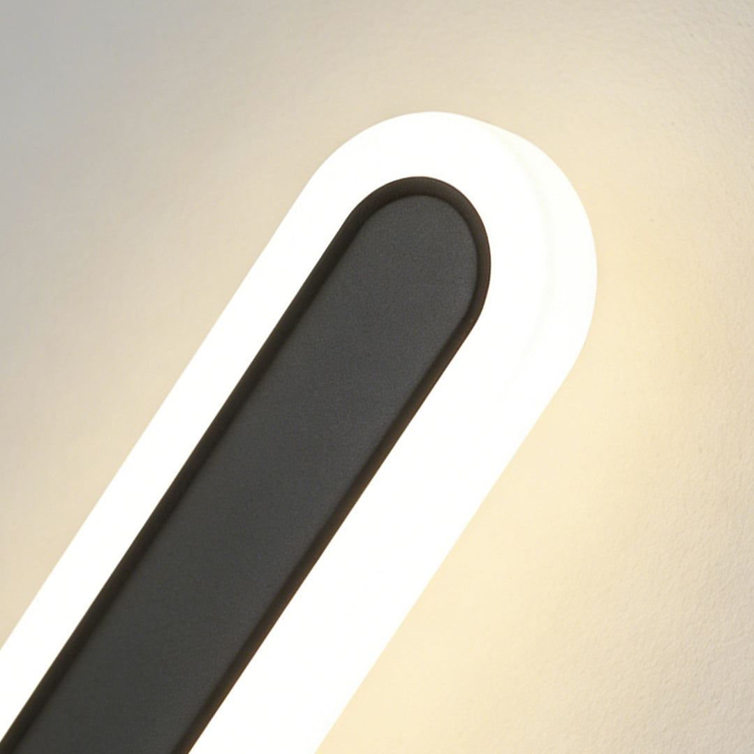 Bar Wall Light Modern Minimalist Oval Linear Light