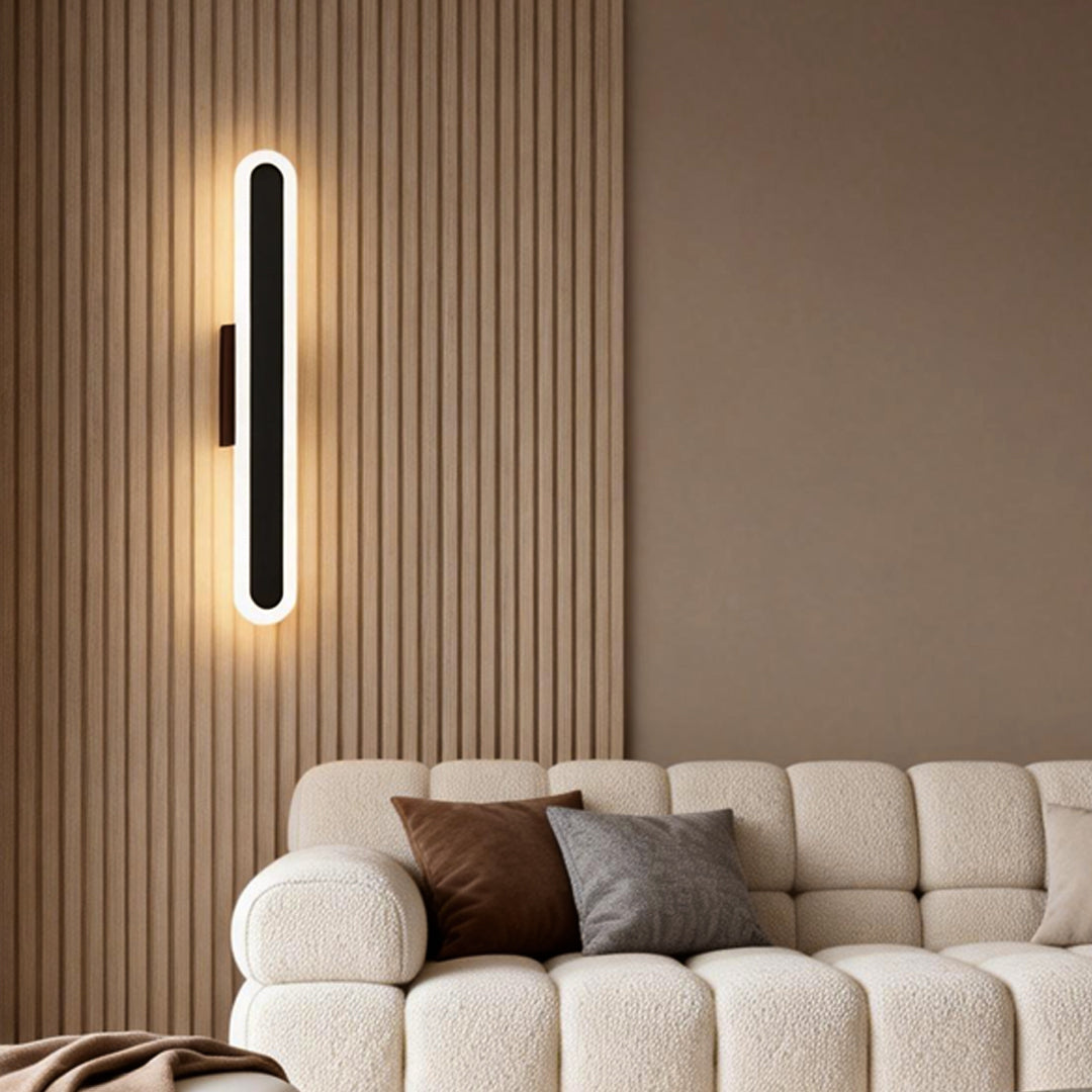 Bar Wall Light Modern Minimalist Oval Linear Light