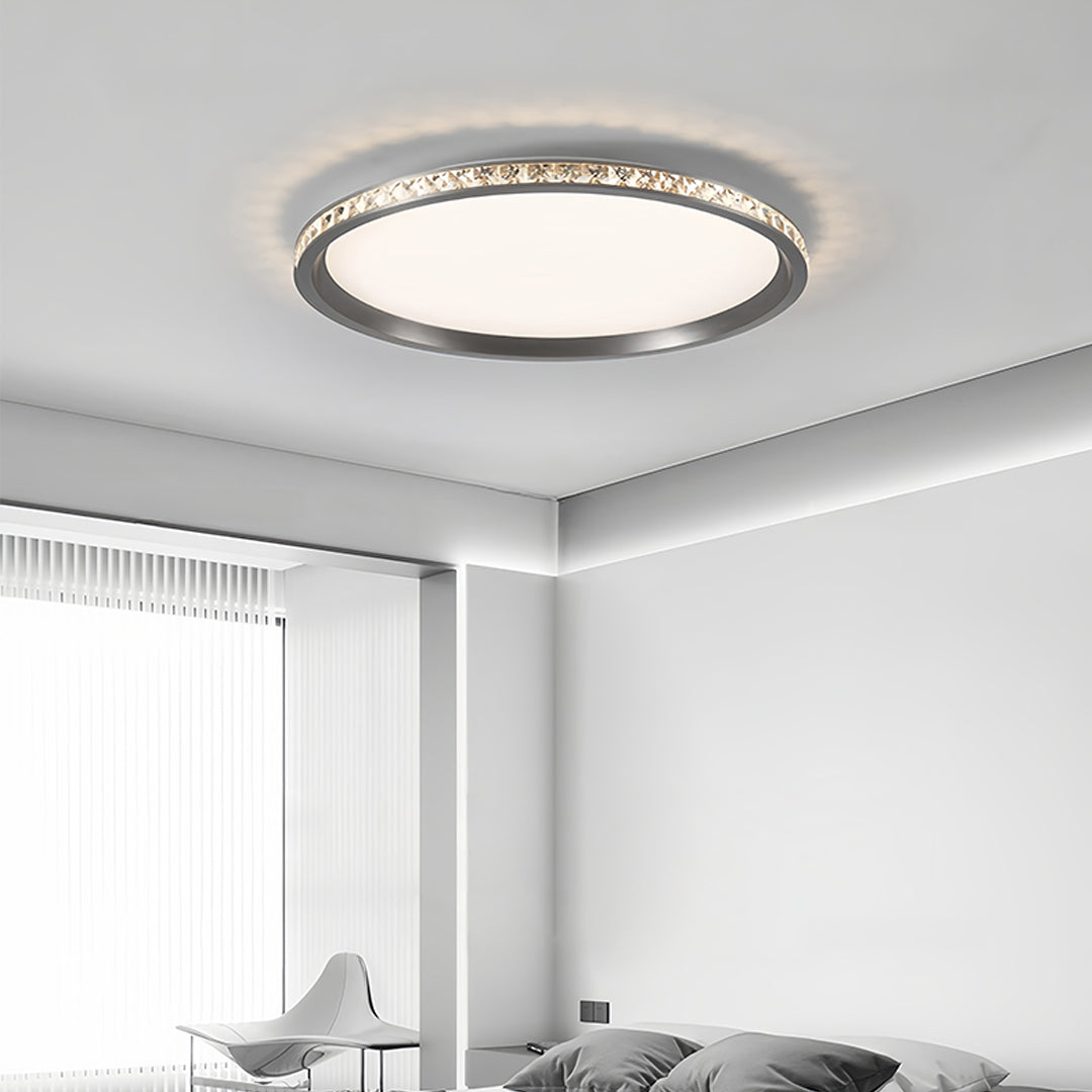 Round Flush Mount LED Lights Minimalist Ultra Thin Ceiling Light