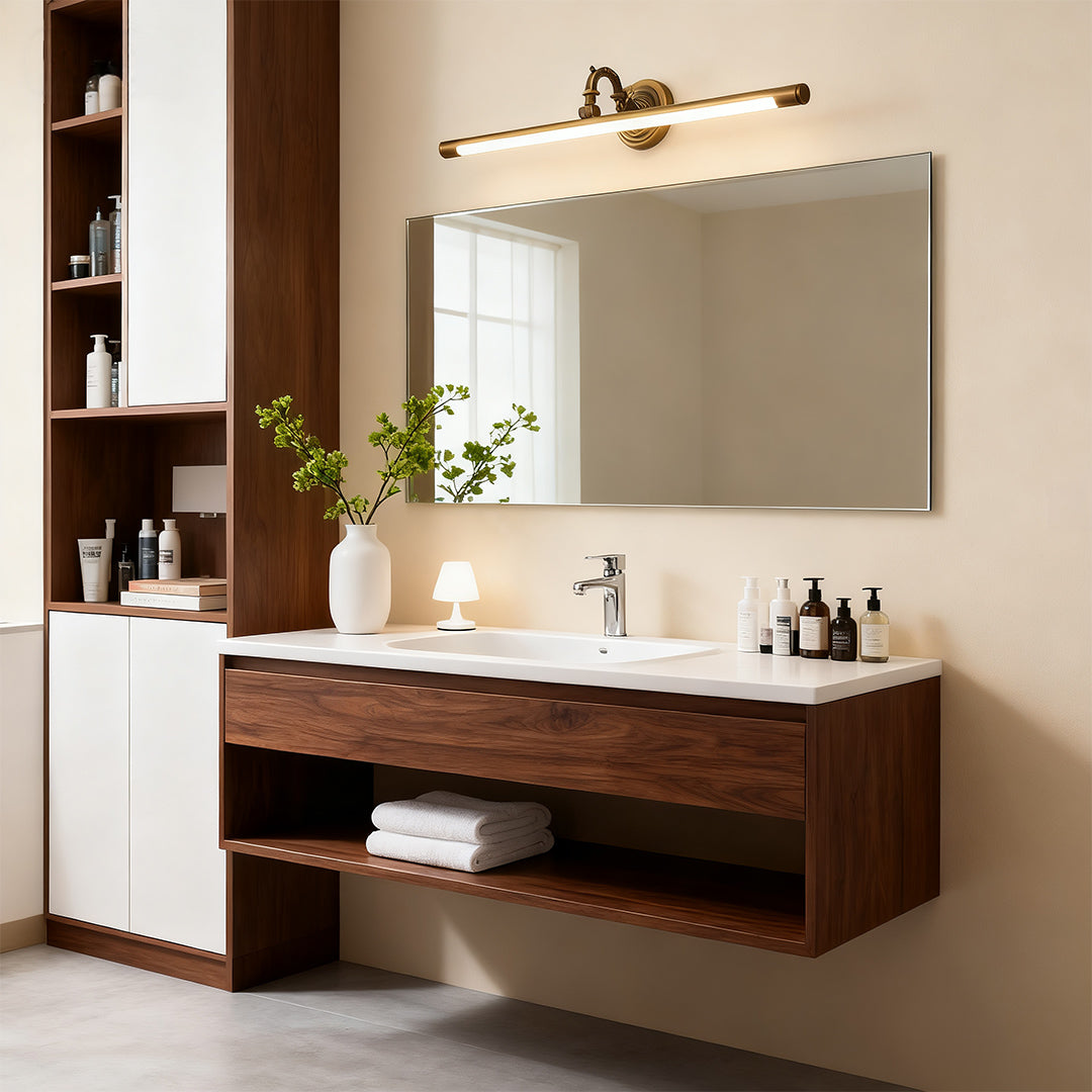 Bathroom LED Vanity Light Luxury Metal Acrylic Mirror Light