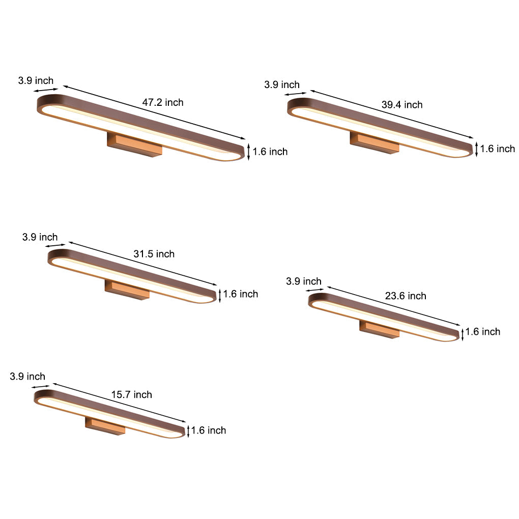 Bathroom Vanity Bar Light Ring-Shaped LED Mirror Light