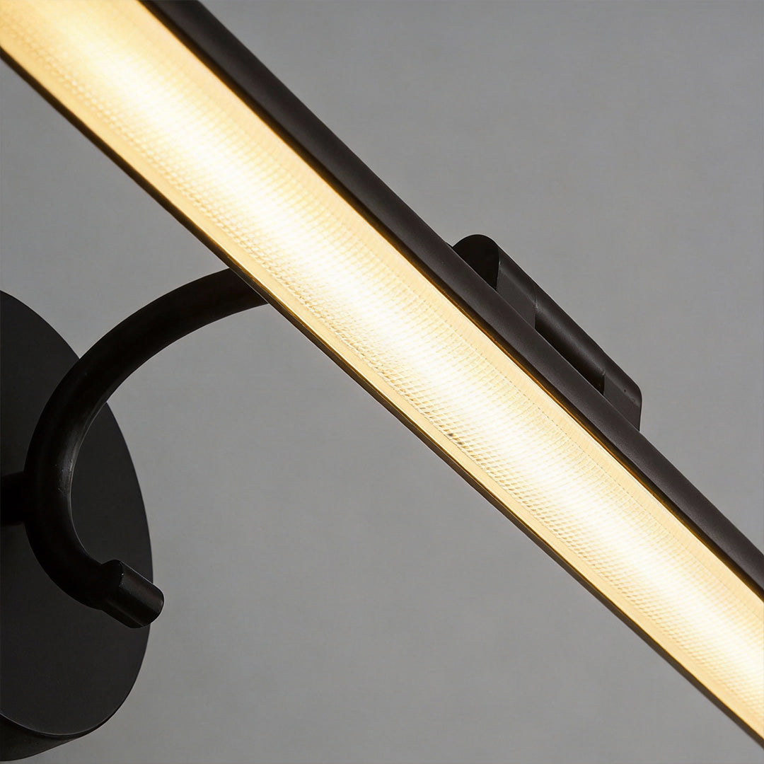 Bathroom Vanity Strip Lights Modern Rotating Copper Light