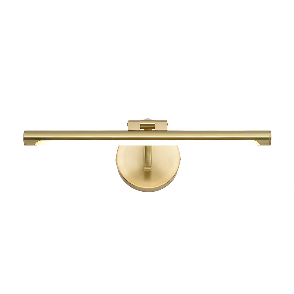 Bathroom Vanity Strip Lights Modern Rotating Copper Light