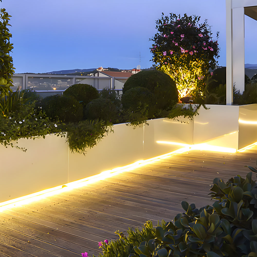 Solar Strip Lights Outdoor LED Waterproof