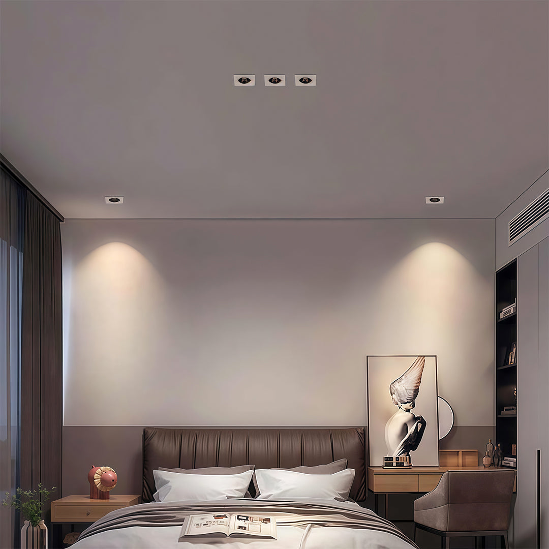 Square Recessed Downlight LED Aluminum LED Light