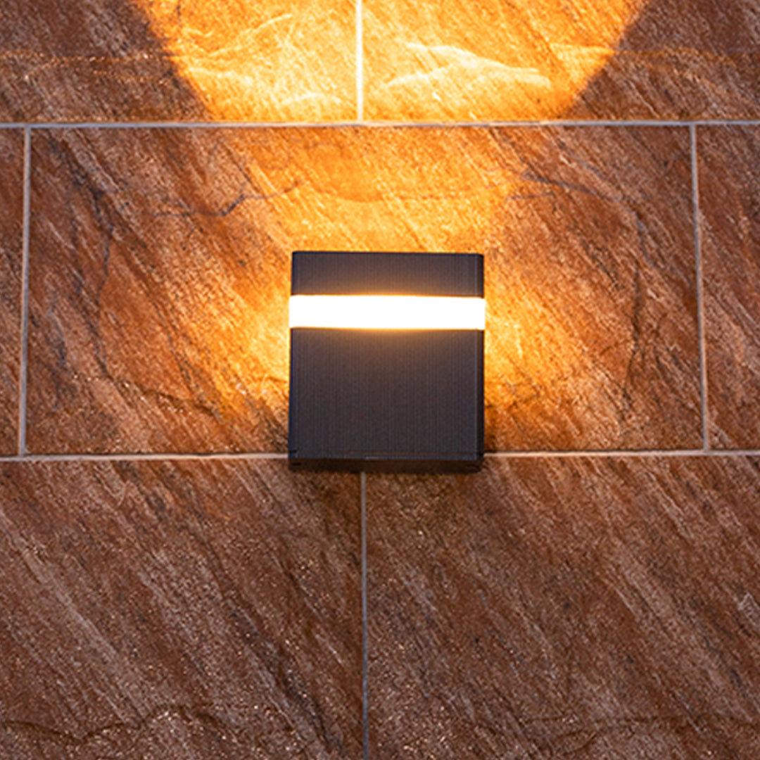 Die-cast Aluminum Garden Wall Lights Modern Industrial IP65 Facade Lights