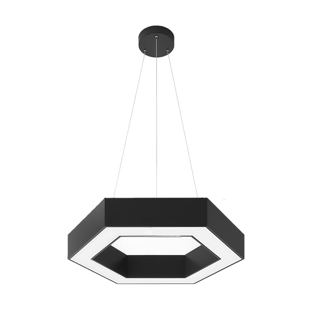 Modern Geometric Chandelier LED Hexagonal Ceiling Light