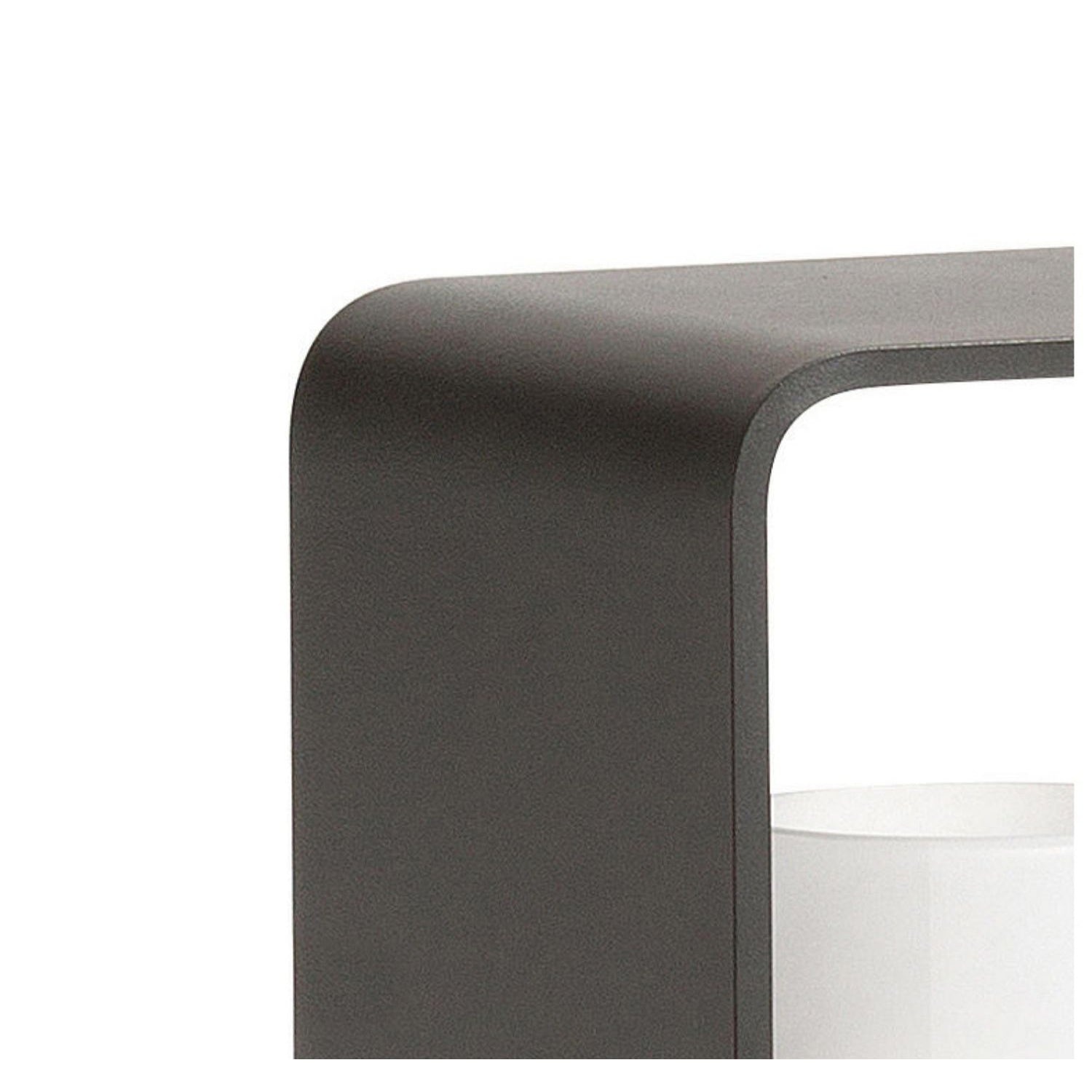 Black Lantern Outdoor Light Rectangular Frame Waterproof Lamp