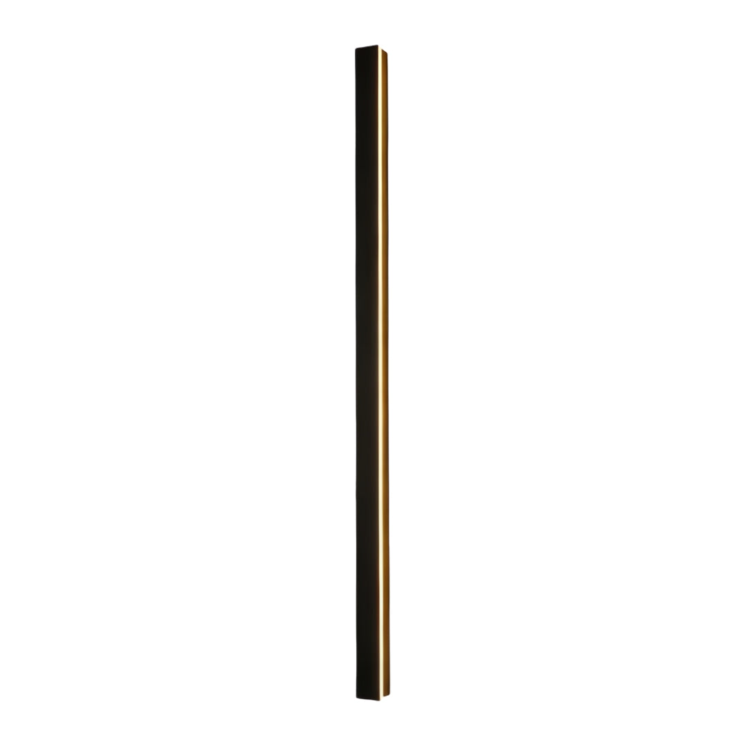 Black Linear Wall Light LED Modern Waterproof Outdoor Light