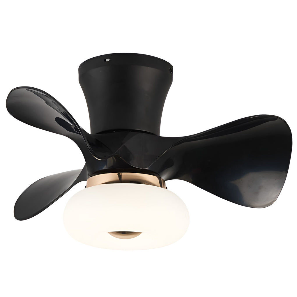 Macaron Ceiling Fan with Light Modern Decoration LED Light